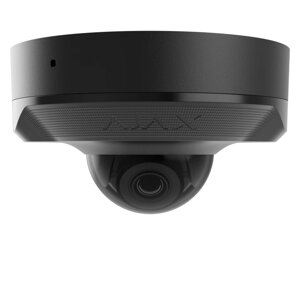 8 Mp дротова охоронна IP-камера Ajax DomeCam Mini (8 Mp/2.8 mm) Black