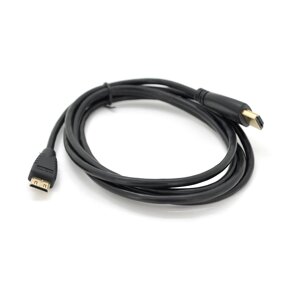 Кабель HDMI ( тато ) A-C mini ( тато ), 1.5m, чорний, Пакет, Q100