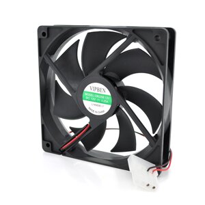 Кулер корпусної 12025 DC sleeve fan 4pin - 120 * 120 * 25мм, 1100об / хв