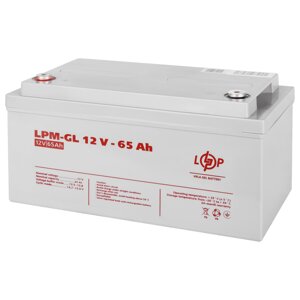 Акумулятор гелевий LogicPower LPM-GL 12V - 65 Ah