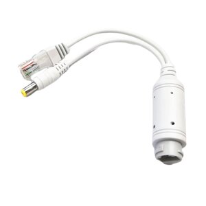 POE спліттер 48V-12V, RJ45 ( 10 / 100Мбіт ) + POE 48V, White