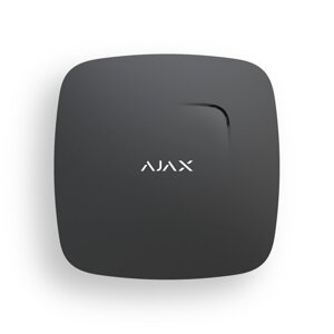 Бездротовий датчик диму з сенсорами температури і чадного газу AJAX FireProtect Plus (black)