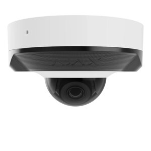 5 Mp дротова охоронна IP-камера Ajax DomeCam Mini (5 Mp/2.8 mm) White