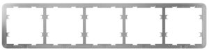 Рамка для 5 вимикачів/розеток Ajax Frame (5 seats)