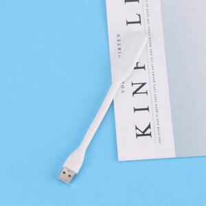 Ліхтарик гнучкий LED USB, White, OEM