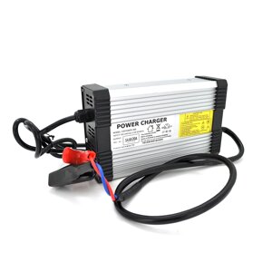 Зарядний пристрій Merlion для акумуляторів LiFePO4 12V (14,6V),4S,20A-240W + крокодили, BOX,Q25