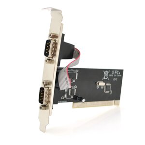 Контролер PCI=>RS232(9Pin)+RS232(9Pin), 2 порту, TX382B-2S, BOX