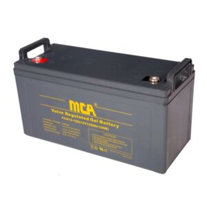 Акумуляторна батарея MCA FCG12-120BT GEL 12 V 120 Ah (407 x 174 x 233), 34.2 kg