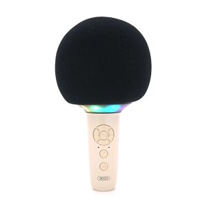 Мікрофон бездротової XO-BE50, RGB Led, White, BOX