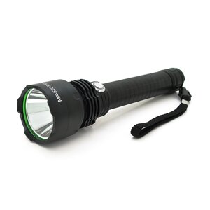 Ліхтар ручної POWERMASTER MX-520-P50, 1LED XPE led, 3.5W, 5 режиму, 2х 26650 /9800mah, Black, IP40, кабель USB- micro,