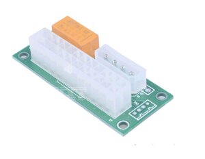 Синхронізатор блоків живлення ADD2PSU, MOLEX , 1 х 20+4, ціна за штуку, Пакет