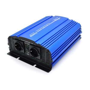 Інвертор напруги Tommatech MS-2500, 12V/220V, 2500W з апроксимованої синусоїдою, 2Shuko, USB, 2 * клемні