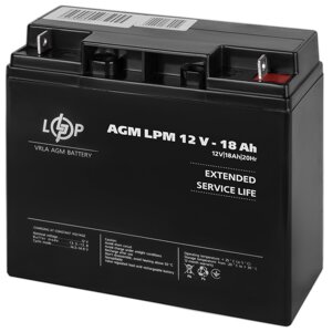 Акумулятор AGM LPM 12V - 18 Ah для Mercedes