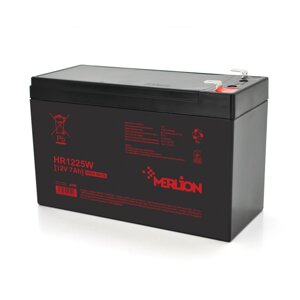 Акумуляторна батарея MERLION HR1225W, 12V 7Ah ( 151 х 65 х 94 (100) ), 2 kg Q10/420