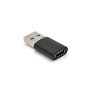 Перехідник VEGGIEG TC-106 USB3.0(M) => Type-C (F), Black, Пакет