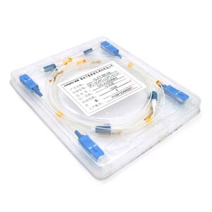 Патч корд оптичний SC/UPC-LC/UPC 0.9mm 1 м, ціна за 4 шт