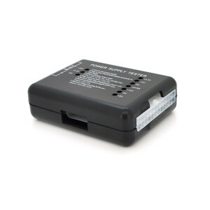 Тестер для діагностики блоку живлення 4pin/6pin/8pin/20pin/24pin/Floppy/SATA, Blister