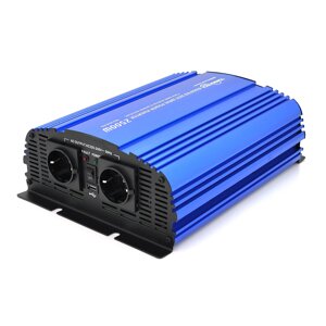 Інвертор напруги Tommatech MS-2500, 24V/220V, 2500W з апроксимованої синусоїдою, 2Shuko, USB, 2 * клемні