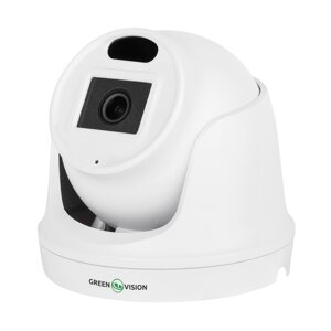 Купольна IP камера GreenVision GV-166-IP-M-DIG30-20 POE