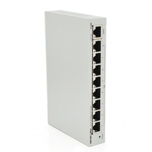 Комутатор POE 48V Mercury S109P 8 портів POE + 1 порт Ethernet (Uplink) 10/100 Мбіт / сек, БП в комплекті, BOX Q200