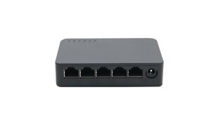 Комутатор Merlion MG1005 5 портів Ethernet 10/100/1000 Мбіт / сек. пластик DC 5V. Блок живлення в комплекті