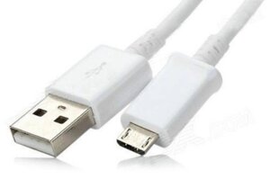 Кабель USB 2.0 ( AM / Miсro 5 pin) 1,0 м, білий, ОЕМ, Q500