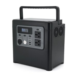 Портативна зарядна станція XO-PSA-1200W потужністю 1200W, (1229Wh/384000mAh), Output:2AC+2USB+1Type-C+1DC+1*Cigarette