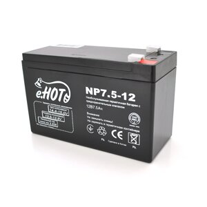 Акумуляторна батарея 12V 7.5Ah ENOT (150 x 65 x 95 (100))