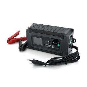 Автоматичне ЗУ для акумулятора DEMUDA 12V/24V (MF, WET, AGM, GEL), AC110/220V, DC14,8В / 29,6В, Струм заряду 12V/10A,