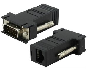 Пасивний подовжувач ( А ) VGA, RJ-45 to VGA (male) Q100