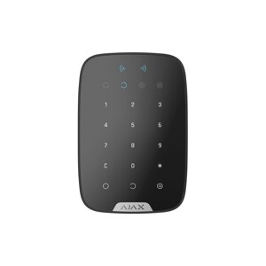 Бездротова сенсорна клавіатура з RFID-зчитувачем та підтримкою Bluetooth Ajax KeyPad Plus black