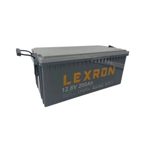 Акумуляторна батарея Lexron LiFePO4 12,8V 200Ah 2560Wh ( 522 x 238 x 223), 19,5kg Q1