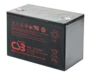 Акумуляторна батарея CSB HRL12330W, 12V 100Ah (308.7х168х210.6(220), 29.6 kg