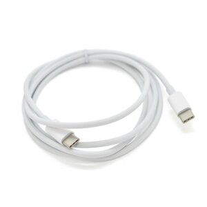 Кабель VEGGIEG TC-405, Type-C (Male) to Type-C (Male) PD cable , White, довжина 1,0 м, Box