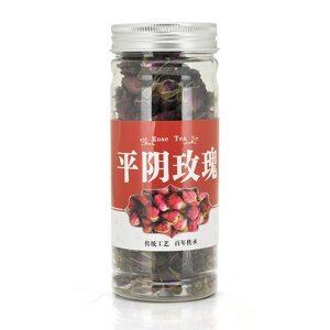 Китайський квітковий чай Pingyin Rose Tea ( бутони троянди ), 50g ( Скляна капсула ), ціна за капсулу, Q1