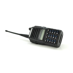 Бездротова рація Baofeng BF-UV82 8W c дисплеєм, FM- радіо, корпус пластмас, частота 400-470MHz, Black, BOX