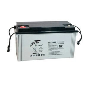 Акумуляторна батарея GEL RITAR DG12-120, Gray Case, 12V 120.0Ah ( 407 х 177 х 225) Q1/36