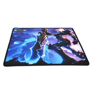 Килимок 290*250 тканинної LEAGUE of LEGENDS з бічною прошивкою, товщина 3 мм, Blue Пакет