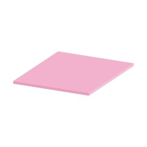 Силіконова термопрокладка HY-100-3, 100x100x1mm, Pink, >6,0W/m-K, -40°240°, питома вага -2g/cm3, OEM Q100