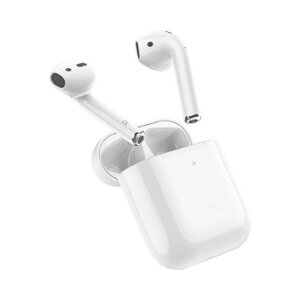 Навушники Bluetooth Borofone BW01 Plus, White, Кейс