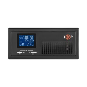 ДБЖ з правильною синусоїдою 12V LPE-B-PSW-1000VA+ (600Вт) 1-30A