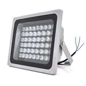 Прожектор спрямований з сутінковим датчиком YOSO 220V 50W, 50LED, IP66, кут огляду 120°, дальність до 150м,