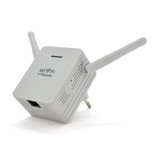 Підсилювач WiFi сигналу з 2-ма вбудованими антенами LV-WR06, харчування 220V, 300Mbps, IEEE 802.11b/g/n, 2.4GHz, BOX