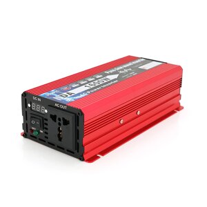 Інвертор напруги DA-1600M (DC:800W), 12/220V з апроксимованої синусоїдою, 1 універсальна розетка, клемні