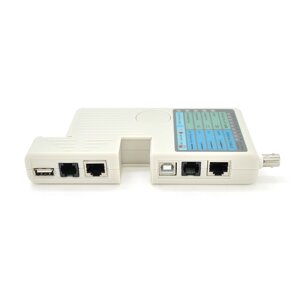 Кабельний тестер Merlion NT-T040, RJ-45/11, USB, BNC