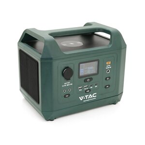 Портативна станція V-TAC Power VT-606N, LiFePO4(IRF32135 12.8V 45Ah/576Wh),600W PEAK 1000W, 18W 5V3.5A, PD18W, PD65W,