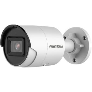 6Мп AcuSense відеокамера циліндрична з SD картою Hikvision DS-2CD2063G2-I (4 mm)