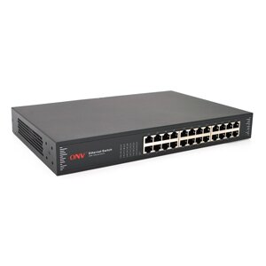 Комутатор Gigabit Ethernet ONV-H3024 в металевому корпусі, 24 * 1000Мб портів, 330х204х44 мм