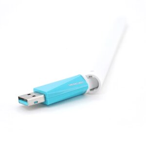 Бездротовий мережевий адаптер з антеною Wi-Fi-USB MERCURY MW150UH, 802.11bgn, 150MB, 2.4GHz,