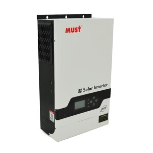 Гібридний інвертор MUST PV18-5248PRO, 5200W, 48V, струм заряду 1-60А, 160-275V, MPPT ( 80А, 450 Vdc)